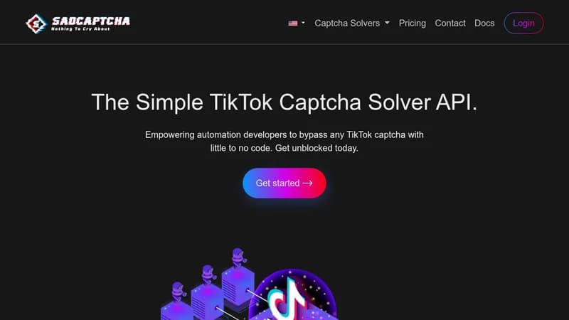 sadcaptcha website