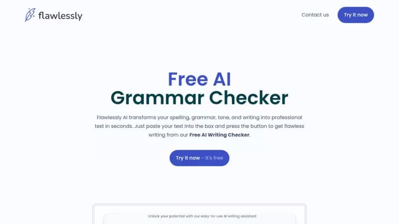 Flawlessly AI screenshot