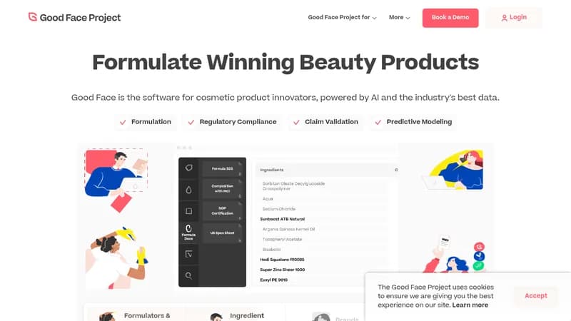 good face project website