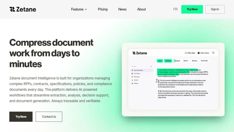 zetane website