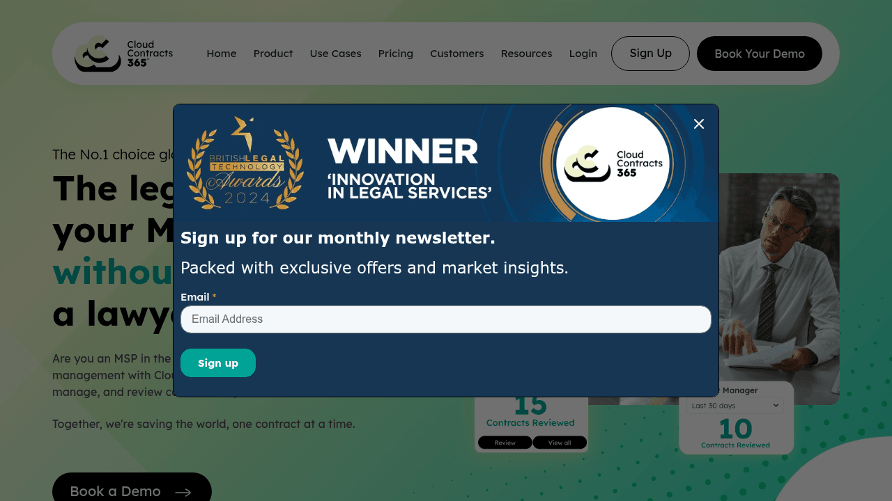 cloud contracts 365 website