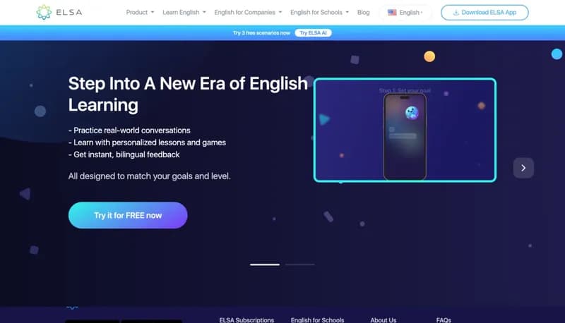 ELSA Speak screenshot