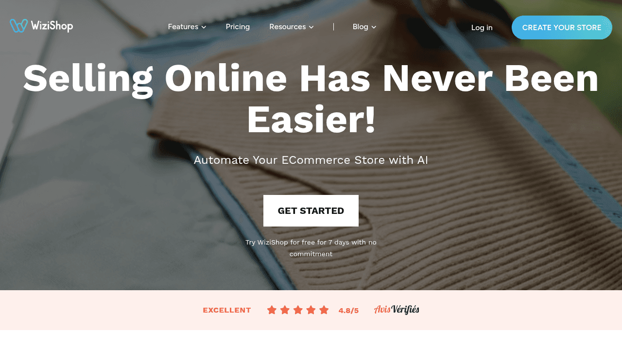 wizishop website
