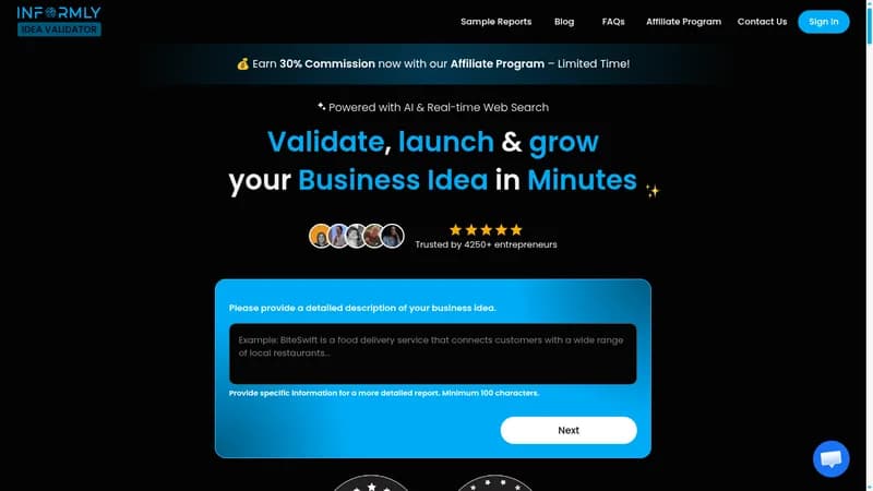 informly idea validator website