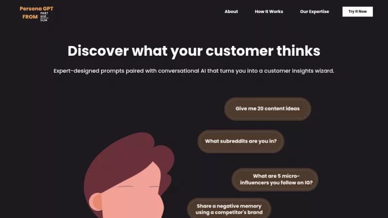 PersonaGPT screenshot