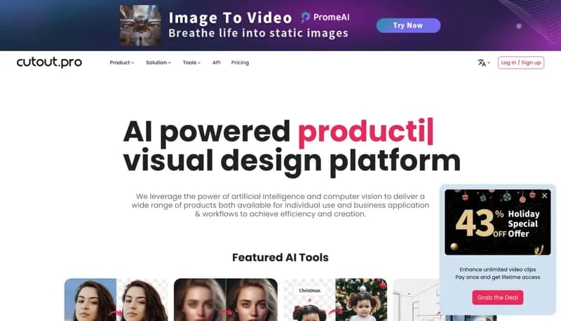 Cutout.Pro screenshot