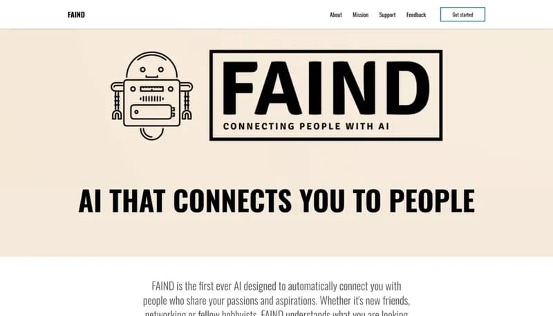 FAIND screenshot
