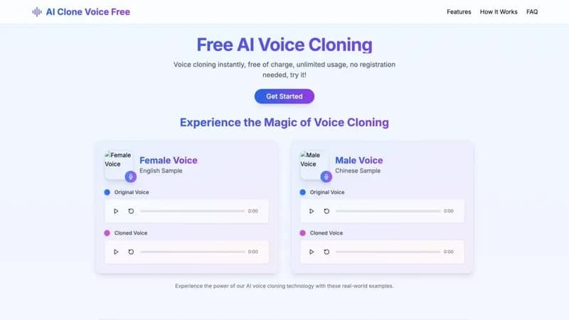 AI Clone Voice Free screenshot