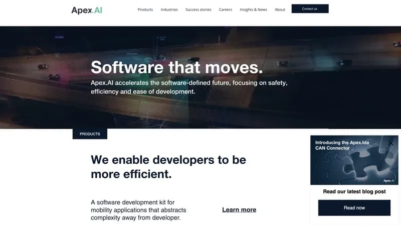 Apex.AI screenshot
