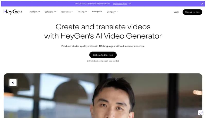HeyGen screenshot