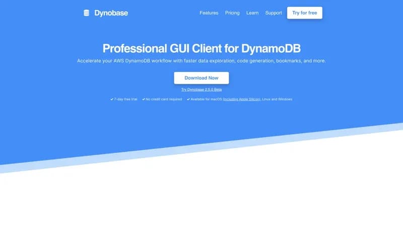Dynobase screenshot