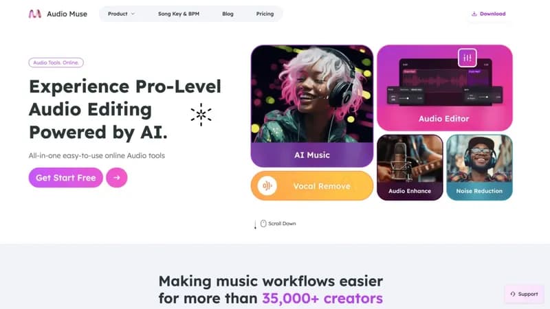 Audio Muse screenshot