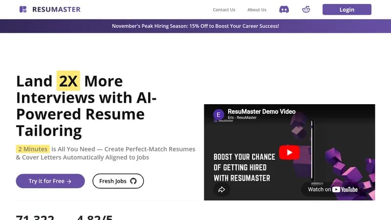 resumaster website