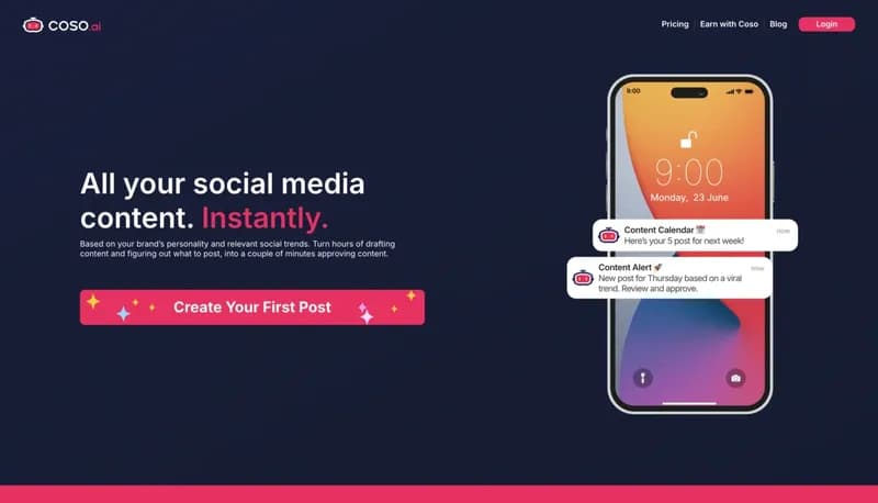 Coso.ai screenshot