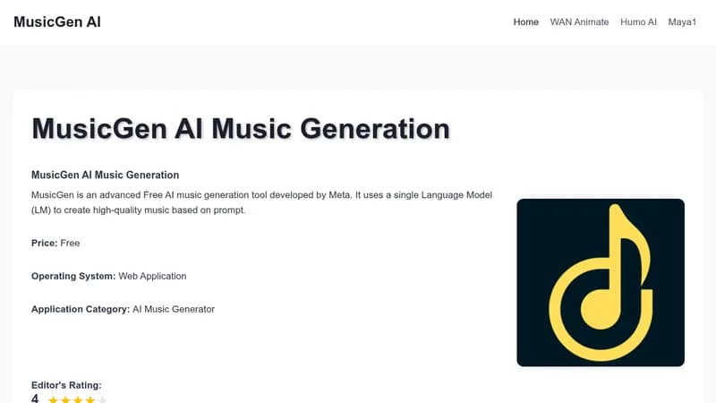 musicgen website