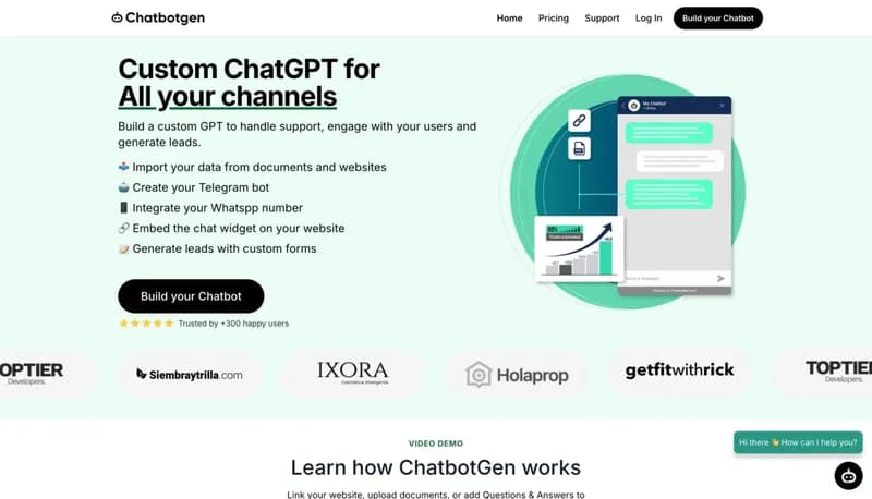 ChatbotGen screenshot