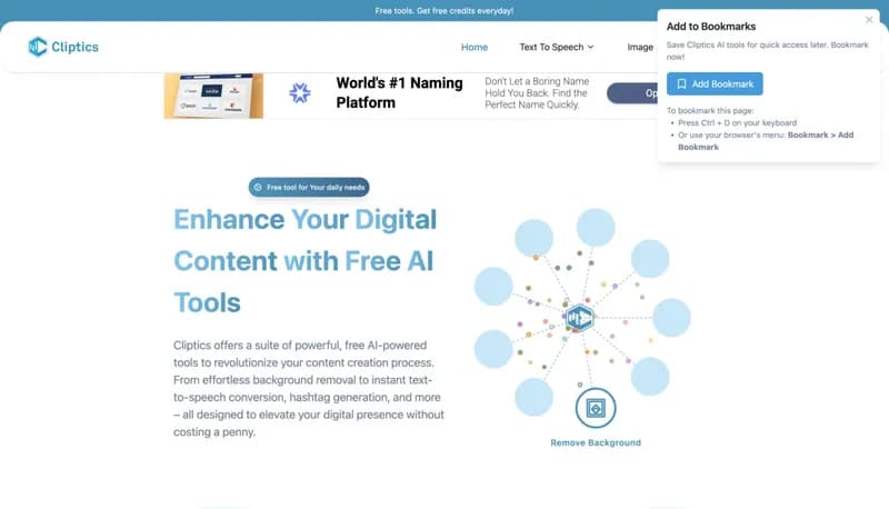Cliptics screenshot