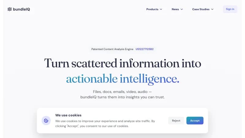 bundleiq website