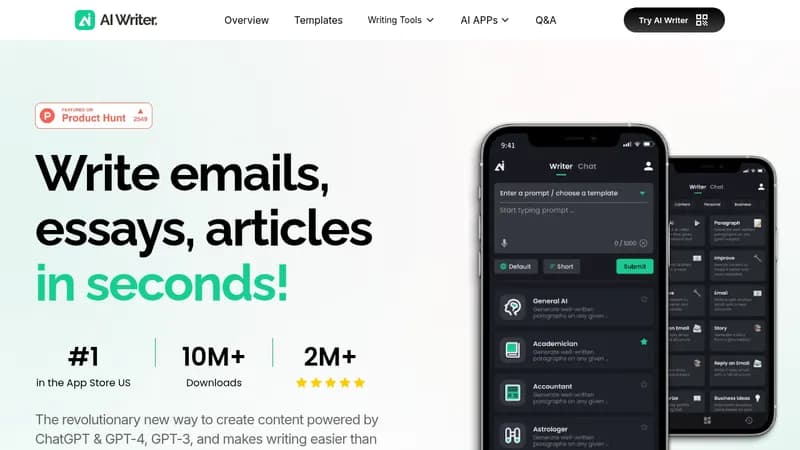 ai writer website