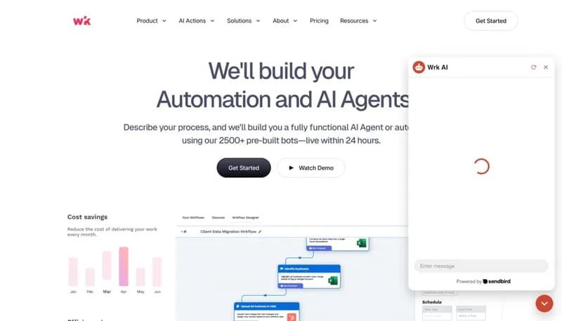 Wrk Automation screenshot