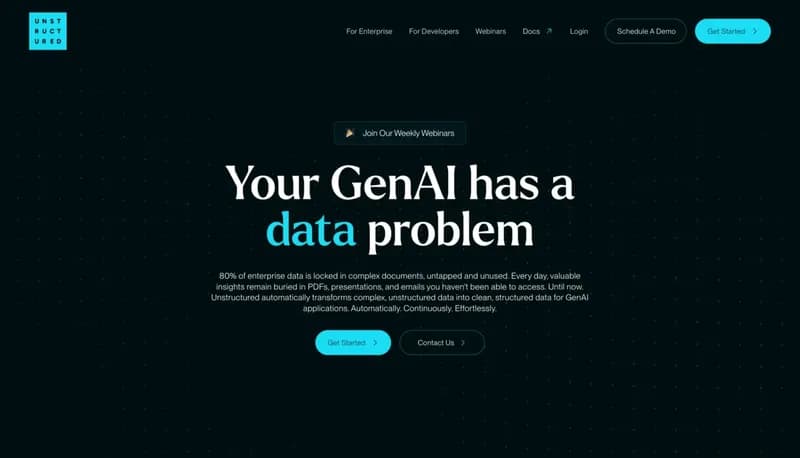 Unstructured screenshot