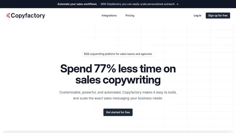 copyfactory website