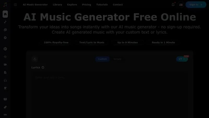 aimusicgen.ai website
