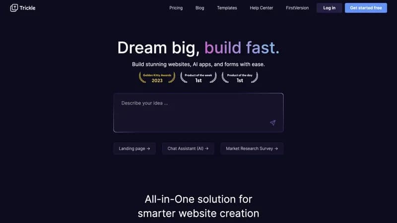 Trickle AI screenshot