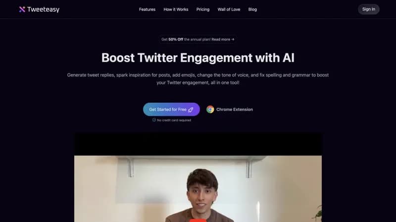 Tweeteasy screenshot