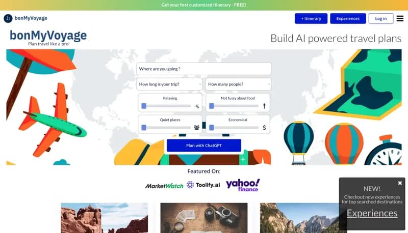 BonMyVoyage screenshot