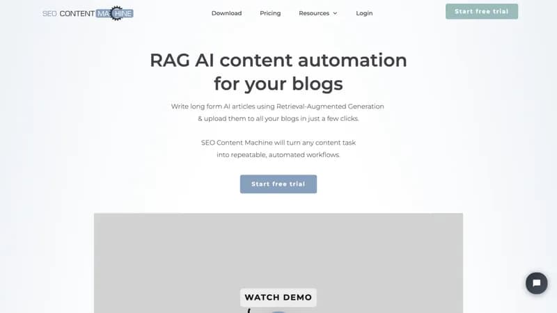SEO Content Machine screenshot
