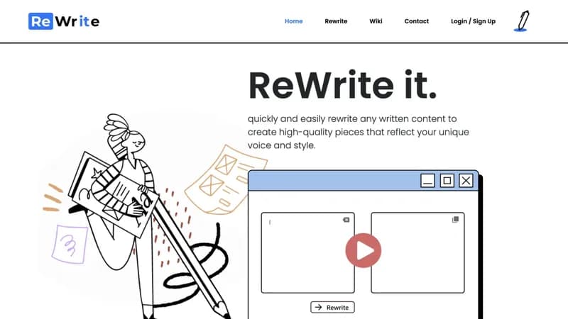 ReWrite It.AI screenshot
