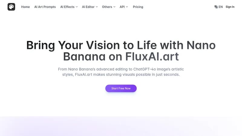 fluxai.art website