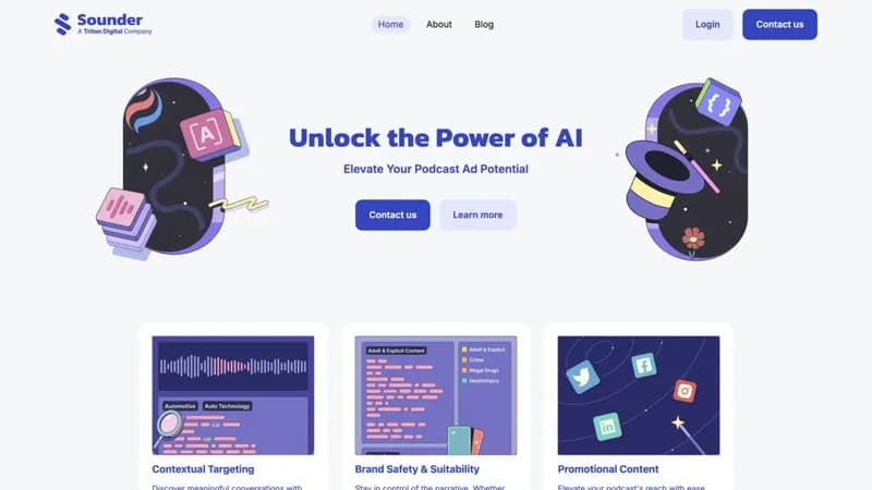 Sounder AI screenshot