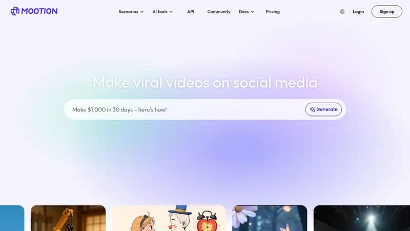 mootion website