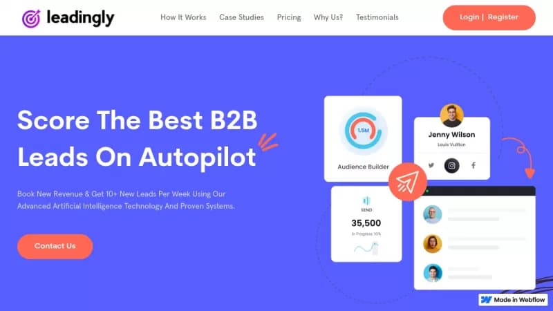 Leadingly screenshot