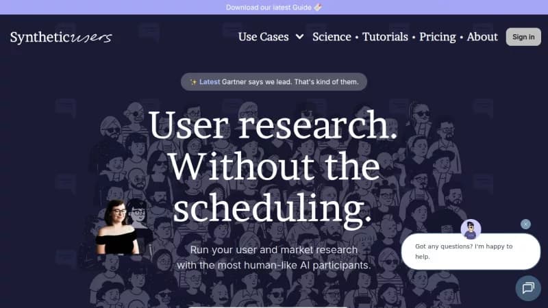 Synthetic Users screenshot