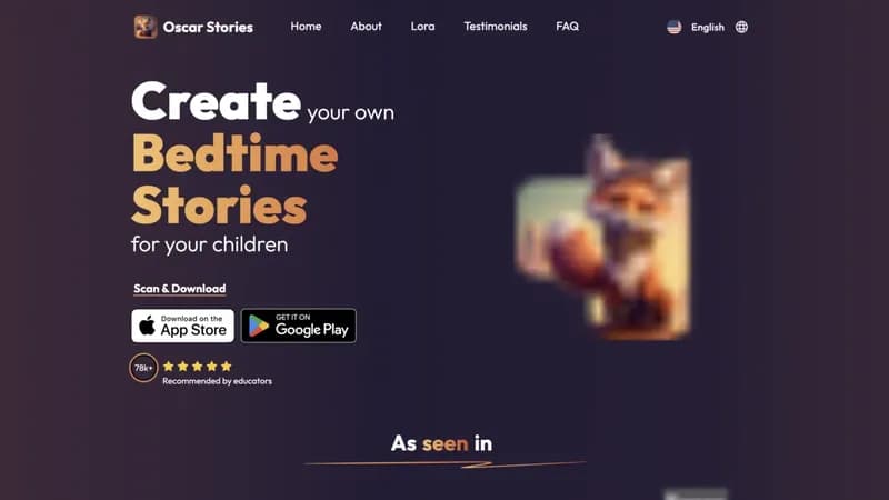 Oscar Stories screenshot