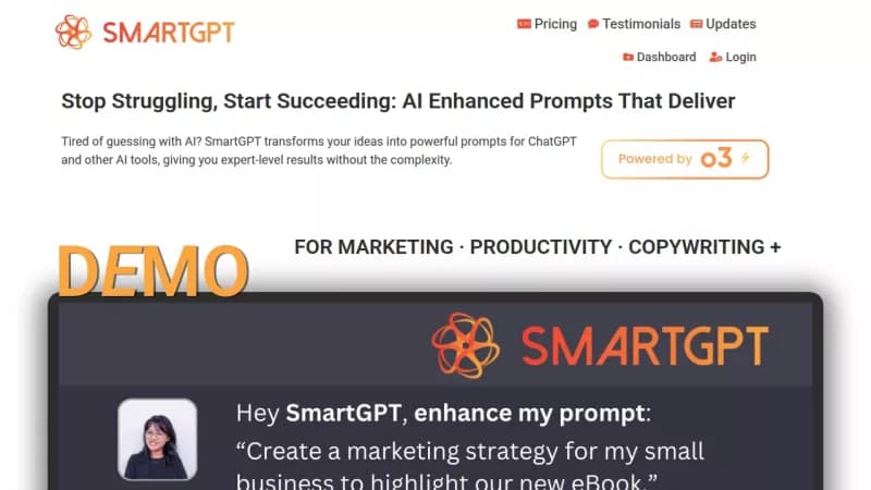 SmartGPT screenshot