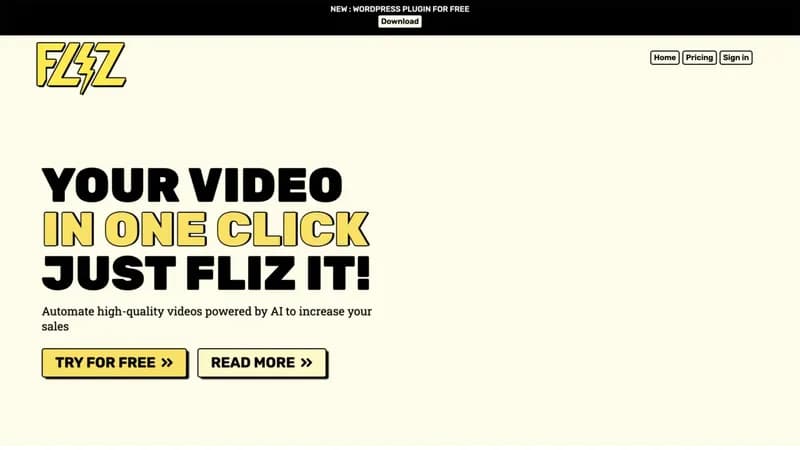 Fliz screenshot