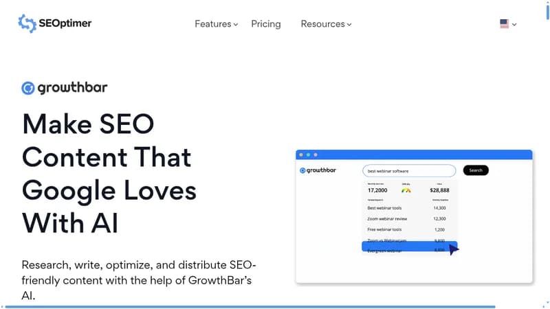 growthbar website