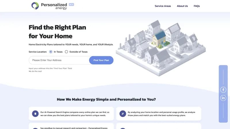 Personalized.energy screenshot