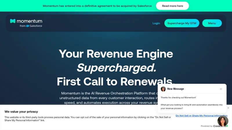 momentum website