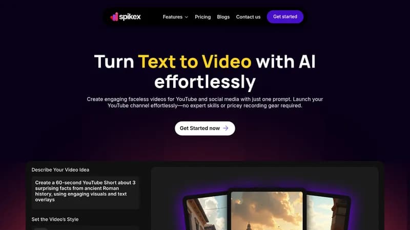 spikex ai website