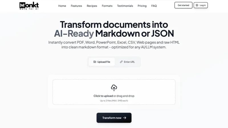 Monkt screenshot