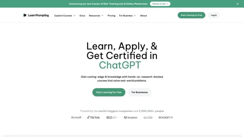 Learn Prompting screenshot