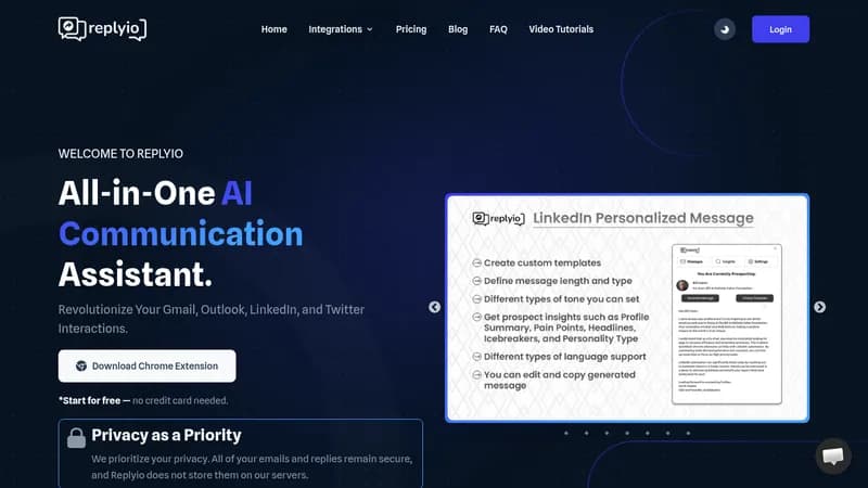 replyio website