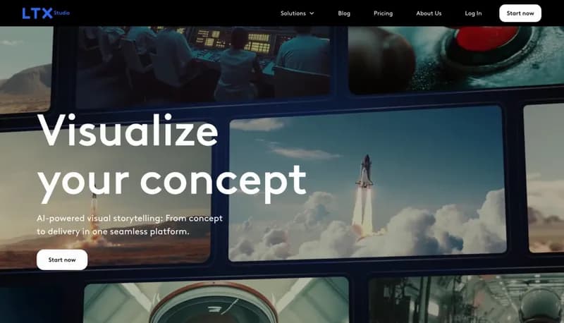 LTX Studio screenshot