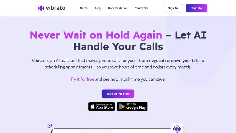 vibrato website