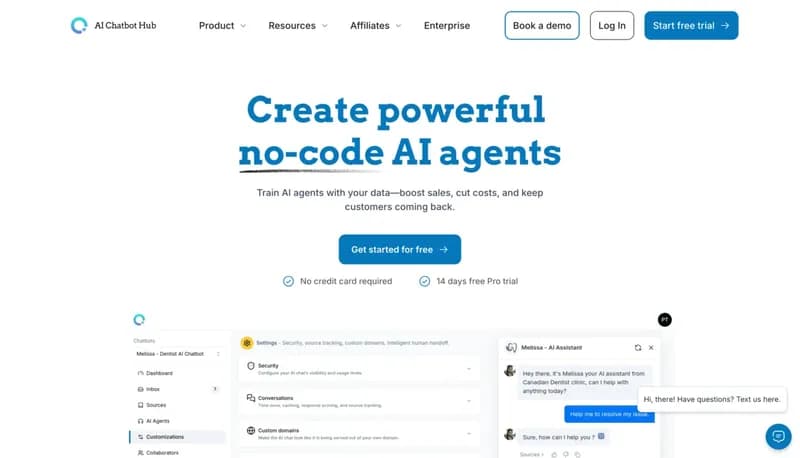 AI Chatbot Hub screenshot